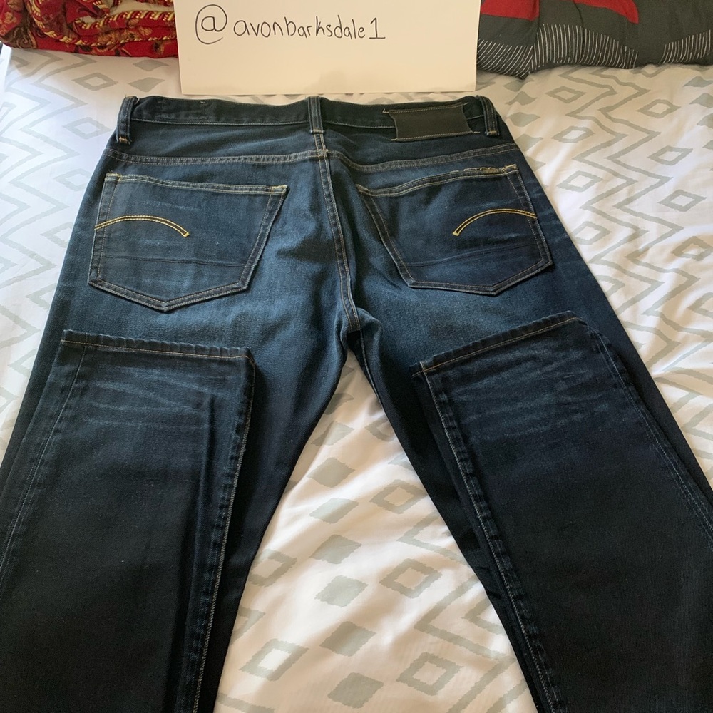 Gstar Raw Denim 3301 Indigo Wash Denim